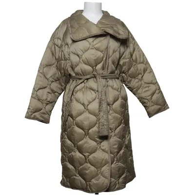 Vinterfrakke (Beige) fra Mango Polyamid, Genanvendt polyester