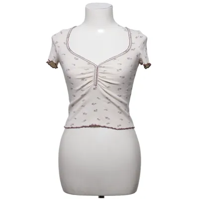 Top (Beige, Multicolored) from Urban Outfitters Cotton, Elastane
