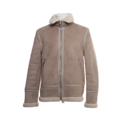 Shearlingjakke (Beige) fra H&M Man Polyester, Akryl, Akryl