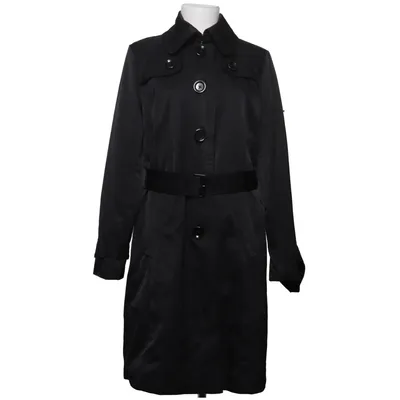 Trenchcoat (Schwarz) von London Fog Baumwolle, Polyester