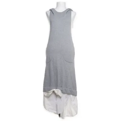 Capuchon jurk (Grijs, Wit) van Twinset Katoen, Elastaan, Polyester
