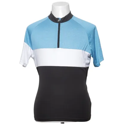 Maillot de vélo (Bleu, Blanc, Noir) de Force Polyester