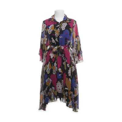 Dress (Black, Multicolored) from Nolita Cupro, Silk