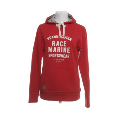 Capuchon sweater (Rood) van Race Marine Katoen, Polyester