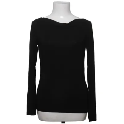 T-shirt à manches longues (Noir) de Karl Lagerfeld Élasthane, Viscose