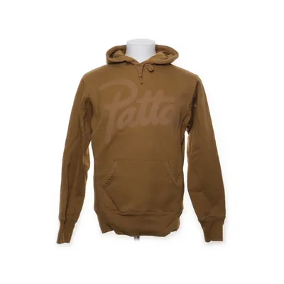 Huvtröja (Brun) från Patta Bomull