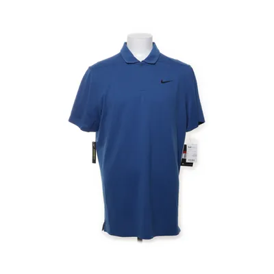 Poloshirt (Blauw) van Nike Golf Elastaan, Nylon, Polyester