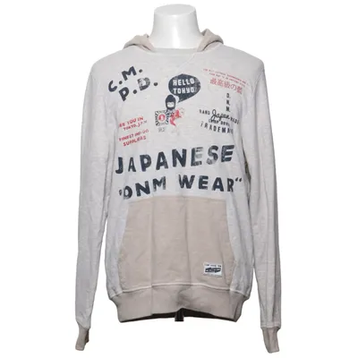 Huvtröja (Beige, Grå) från Camp David Bomull, Polyester