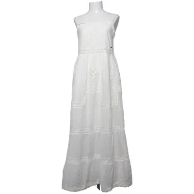 Maxikjole (Hvid) fra Pepe Jeans Bomuld, Cupro, Polyester