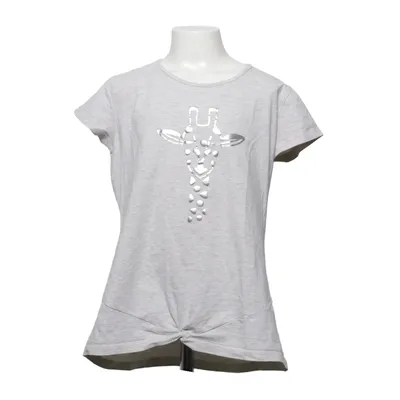 T-shirt (Gray) from Yigga Cotton, Elastane, Viscose