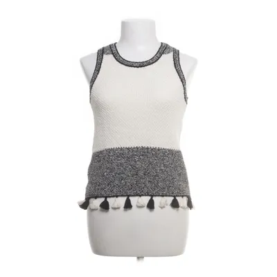 Väst (Svart, Vit) från Mango Casual Bomull, Polyester, Viskos