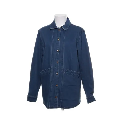 Överskjorta (Blå) från Sézane Denim Bomull, Elastan, Polyester