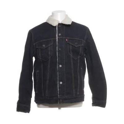 Gevoerde spijkerjas (Blauw) van Levi Strauss & Co Katoen, Imitatiebont