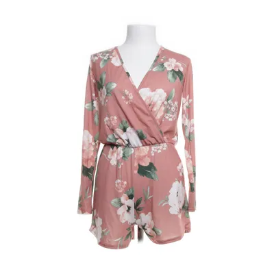Jumpsuit (Bruin, Meerkleurig) van NLY Trend Polyester, Elastaan