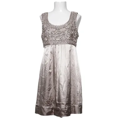 Kjole (Beige) fra VILA Elastan, Polyester
