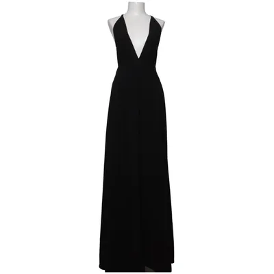 Robe longue (Noir) de Solace London Élasthane, Polyester