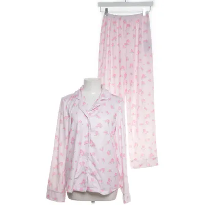 Pyjamas (Rosa, Vit, Grön) från Romwe Elastan, Polyester