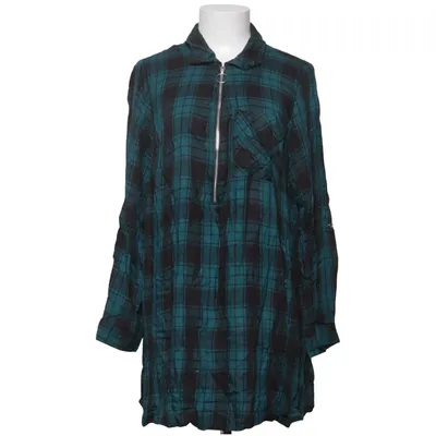 Shirt dress (Green, Black) from Yours Viscose