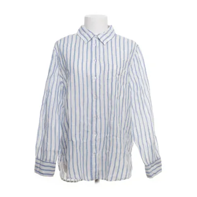 Skjorta (Blå, Vit) från H&M Premium Quality Linne