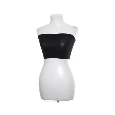 Crop top (Zwart) van Missguided