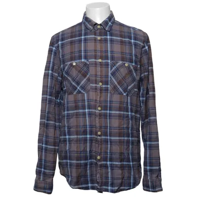 Flanellskjorta (Brun, Blå) från Vailent Clothing Bomull