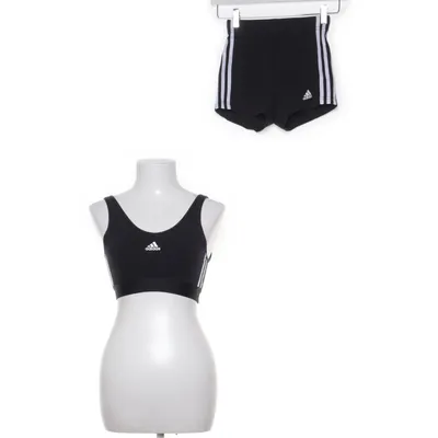 Ensemble de vêtements de sport (Noir, Blanc) de Adidas Coton, Élasthane
