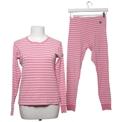Pyjamasz (Pink, Hvid) fra Polarn O. Pyret Økologisk bomuld