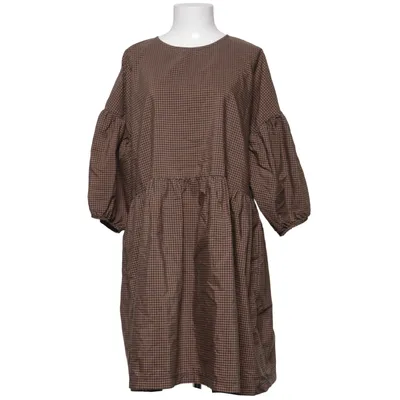 Dress (Blue, Brown) from Pure Friday Cotton, Polyester