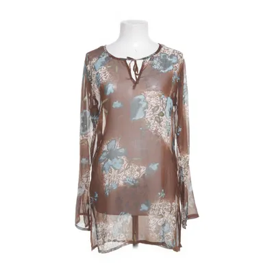 Blouse (Bruin, Blauw, Meerkleurig) van Mangoon Polyester