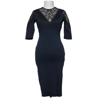 Dress (Blue, Black) from Lydia Bright Elastane, Polyester, Viscose