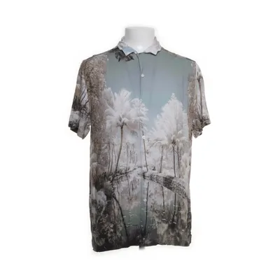 Short sleeve shirt (Green, Multicolored) from Topman Viscose