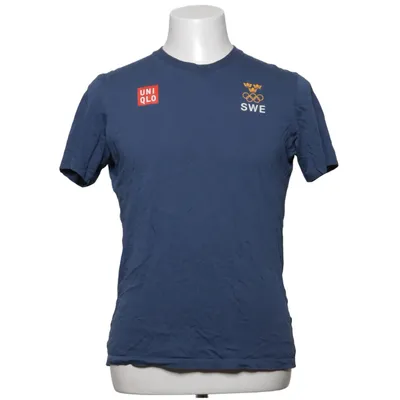T-shirt (Blauw) van Uniqlo Katoen