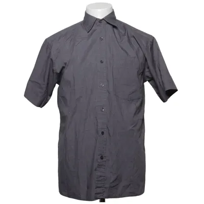Chemise à manches courtes (Gris) de Identic Coton, Polyester