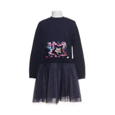 Kjole (Blå, Flerfarvet) fra Billieblush Bomuld, Polyester