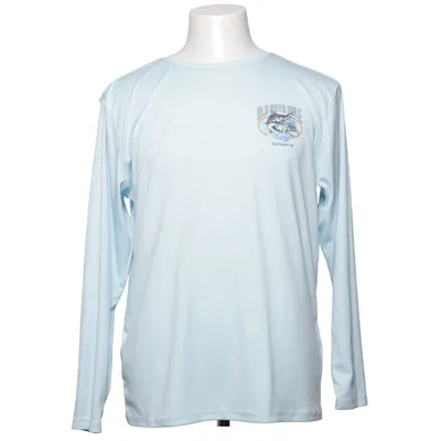 Långärmad t-shirt (Blå) från Old Guys Rule