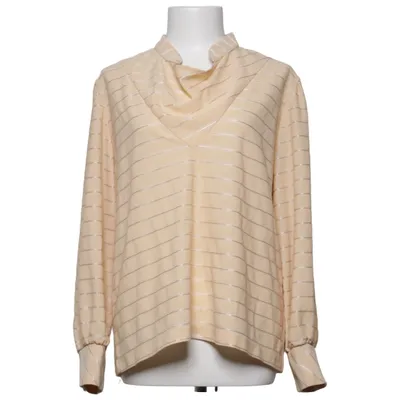 Blouse (Beige, Blanc) de RUBO Polyester