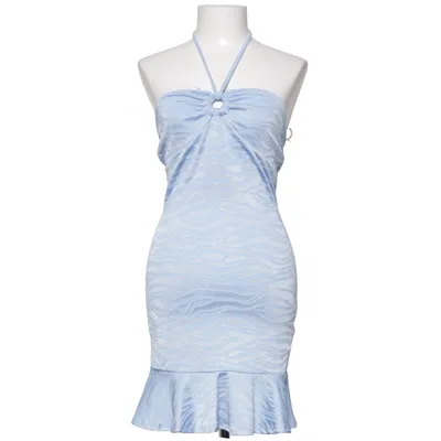 Halterneck dress (Blue) from Chiquelle Cotton