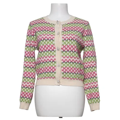 Cardigan (Beige, Multicolored) from Evis Nylon, Viscose
