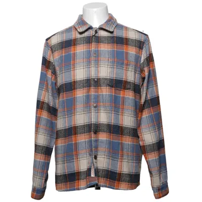 Flanellskjorta (Blå, Orange, Vit, Svart) från Revolution Polyester