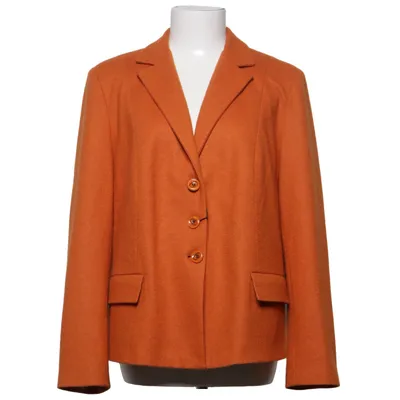 Kavaj (Orange) från Rock Fashion Polyester, Ull