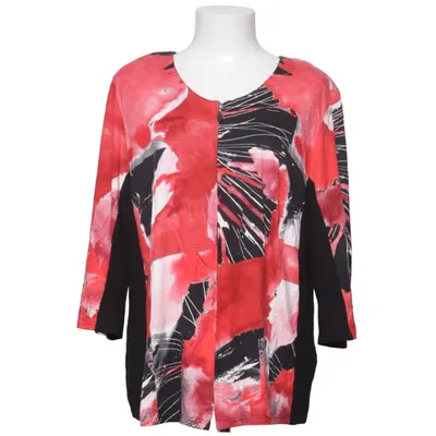 Blouse (Rouge, Noir, Blanc) de Seidel Élasthane, Viscose