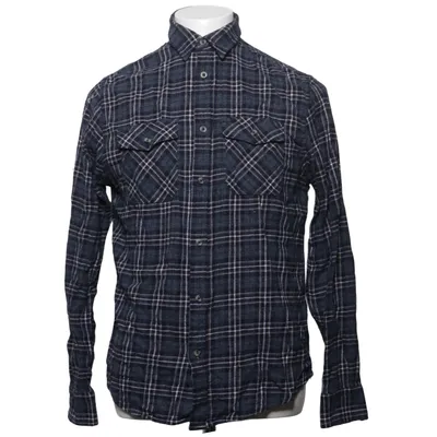 Chemise (Bleu, Blanc) de Bluewear Coton
