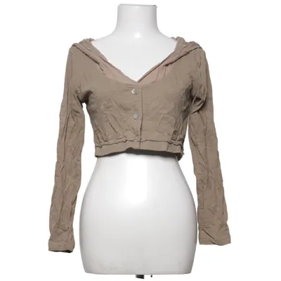 Cardigan (Beige) de The Earth Collection Coton, Élasthane