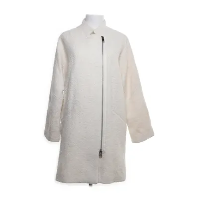 Frakke (Off-white, Beige) fra Mango Casual Uld, Polyester