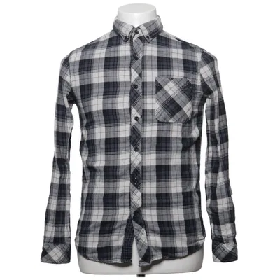 Chemise en flanelle (Noir, Blanc) de Denim Day Coton