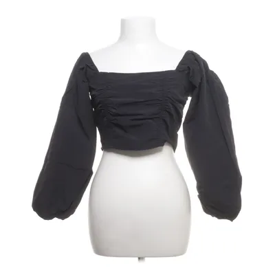 Crop top (Svart) från Gestuz Bomull, Nylon