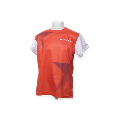 T-shirt (Orange, Vit) från Knatteknatet Återvunnen polyester