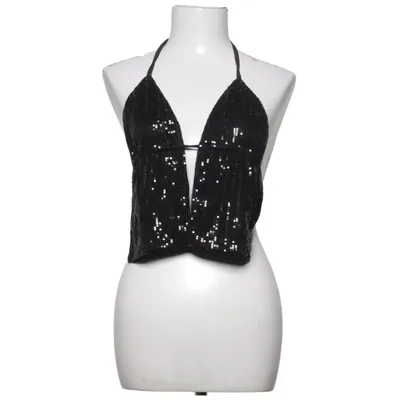 Halter neck top (Black) from Edikted Elastane, Polyester