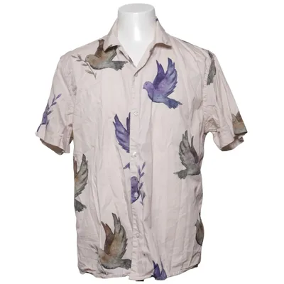 Korte mouwen shirt (Beige, Meerkleurig) van Woodbird Organisch katoen