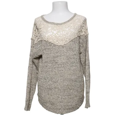 Sweater (Beige, Grå) fra Realty Akryl, Polyamid
